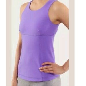 Lululemon Swank Power Purple Tank Top